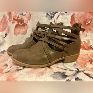 Strappy Ankle Boots - Women’s Size 7